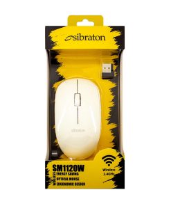 جعبه ماوس سفید سیبراتون SM1120W