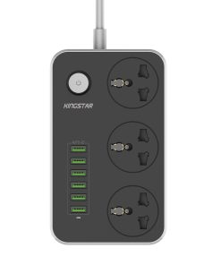 چند راهی برق و USB کینگ استار مدل KPS5109