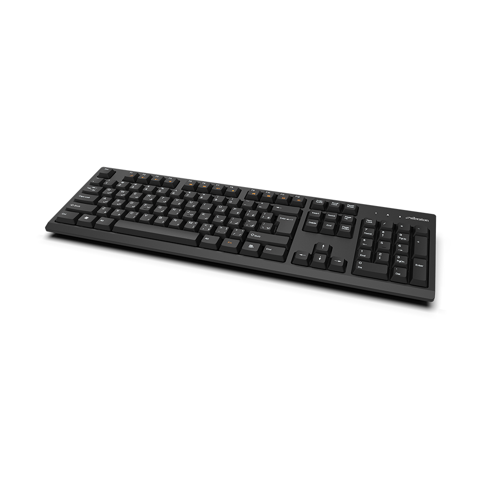 کیبورد سیبراتون مدل skb557w کیبورد سیبراتون مدل skb557w