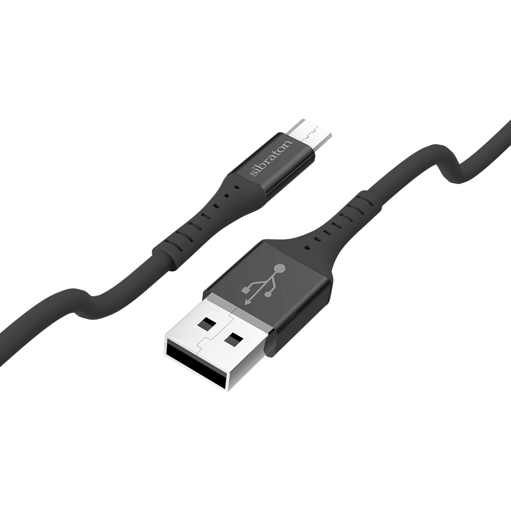 S225A کابل تبدیل USB به MicroUSB سیبراتون مدل S225A