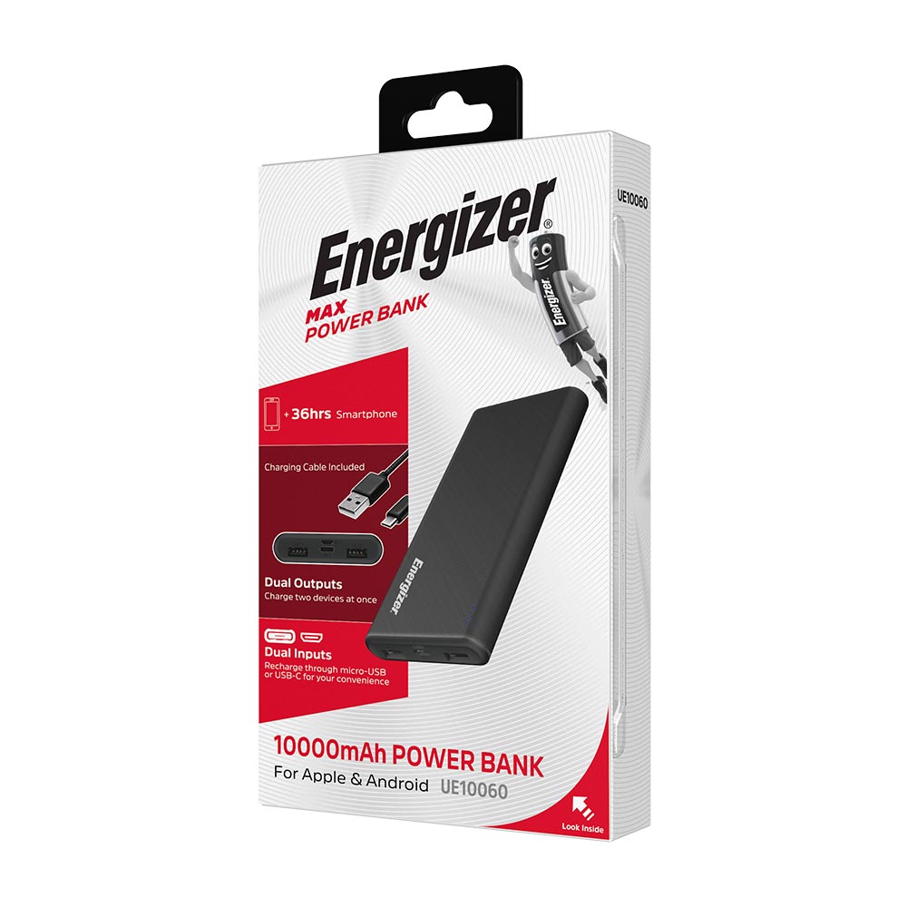 UE10060_7 پاوربانک 10000mAh انرجایزر مدلUE10060