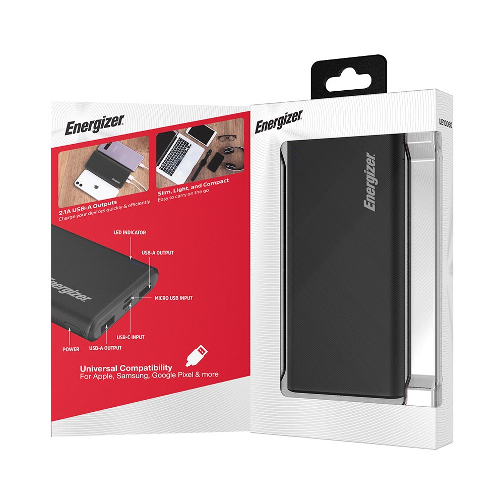 UE10060_8 پاوربانک 10000mAh انرجایزر مدلUE10060