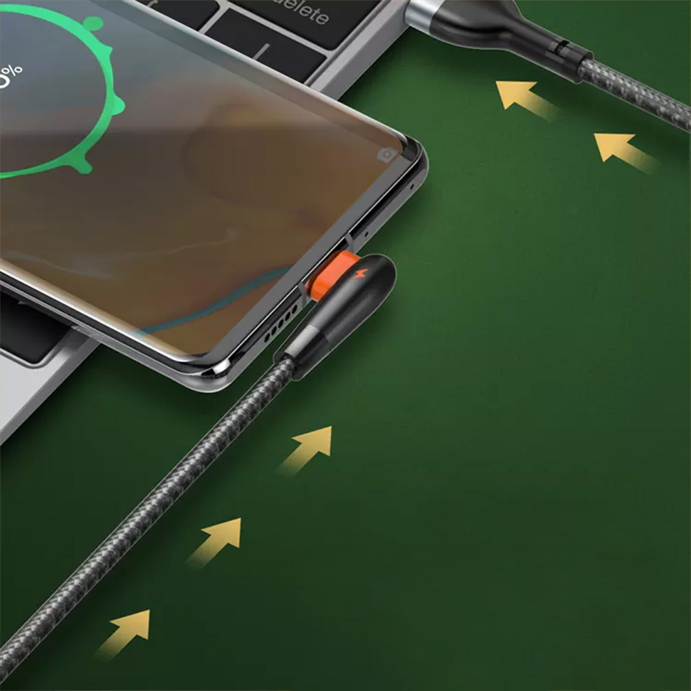 کابل تایپ سی سیبراتون مدل S445c کابل تایپ سی سیبراتون مدل S445c