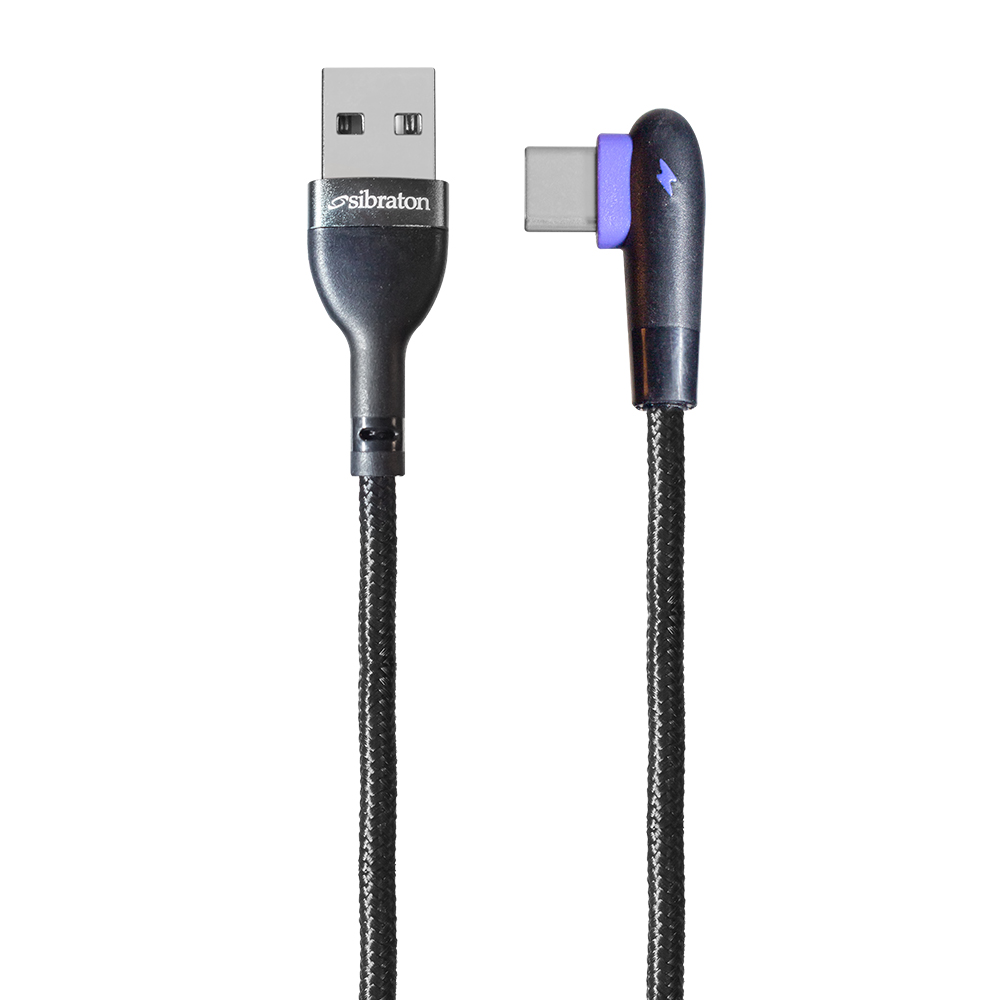 کابل تایپ سی سیبراتون مدل S445c کابل تایپ سی سیبراتون مدل S445c