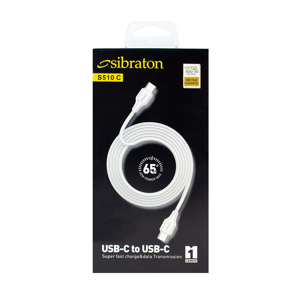 کابل تایپ سی سیبراتون مدل S510c کابل تایپ سی سیبراتون مدل S510c