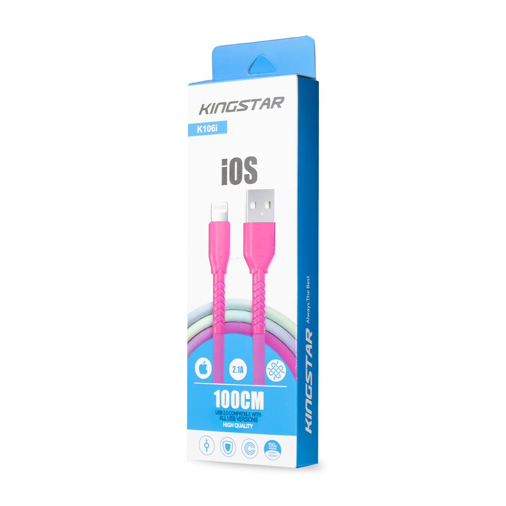 کابل لایتنینگ کینگ استار مدل K106i کابل لایتنینگ کینگ استار مدل K106i