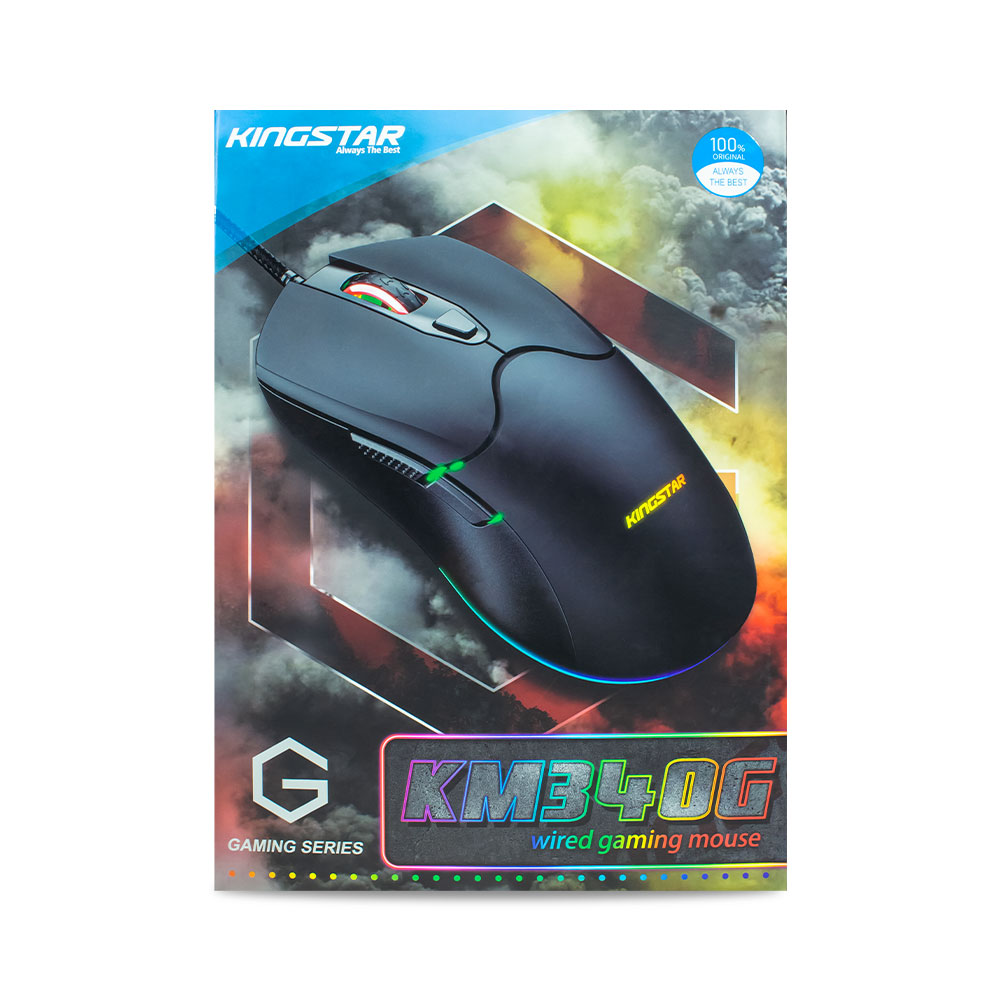 ماوس گیمینگ کینگ استار مدل KM340G ماوس گیمینگ کینگ استار مدل KM340G