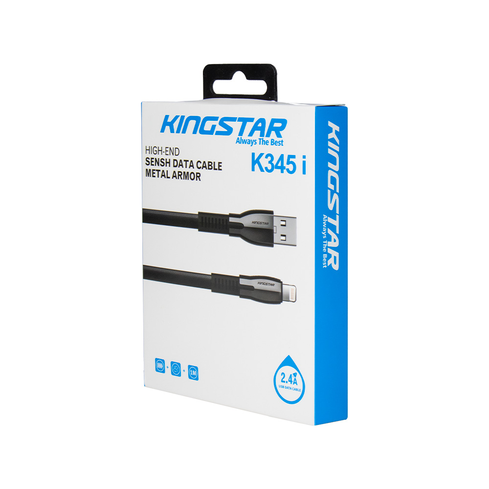 کابل تایپ سی کینگ استار مدل K345i کابل تایپ سی کینگ استار مدل K345i