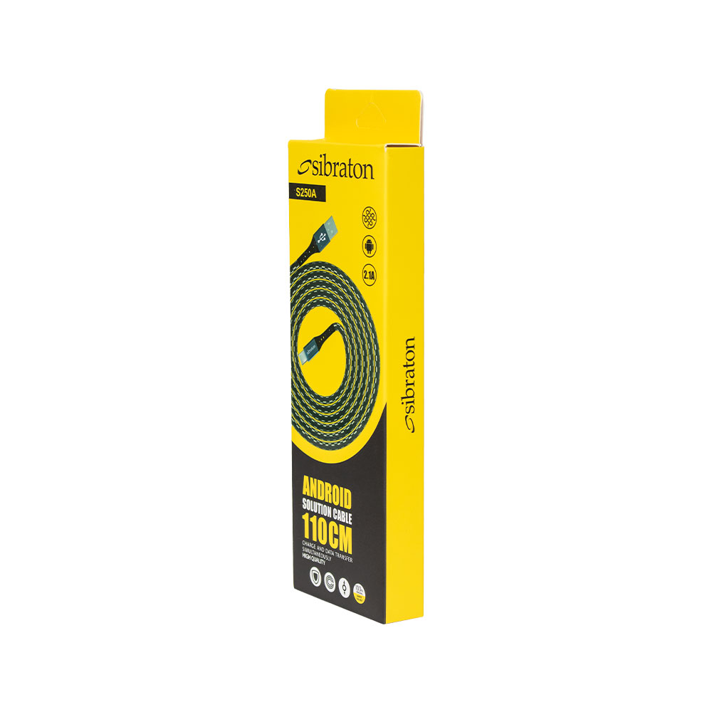 S250A-3 کابل micro-USB سیبراتون مدل S250A