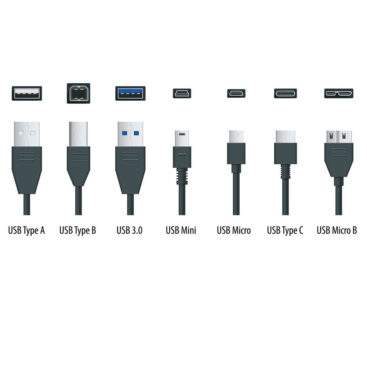بررسی تمامی تبدیل‌های USB کابل شارژ