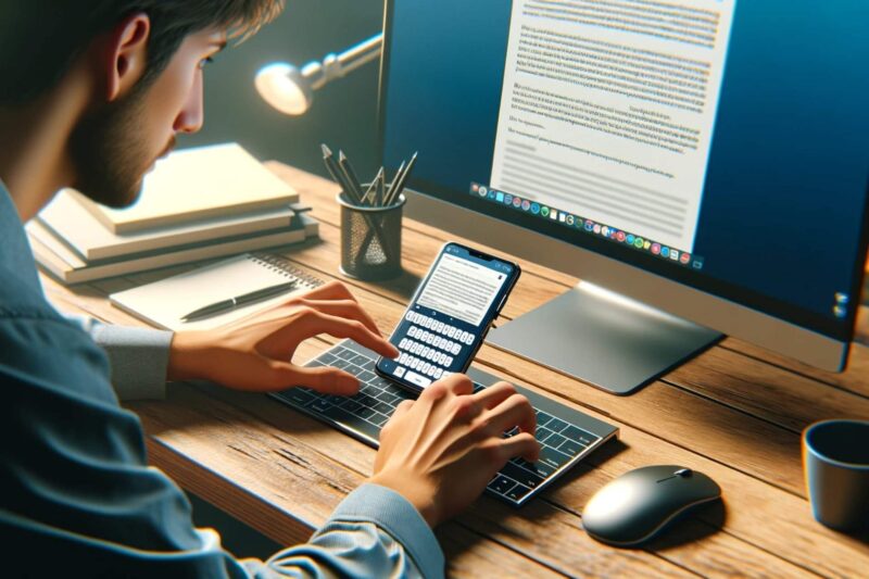 اتصال ماوس و کیبورد به گوشی