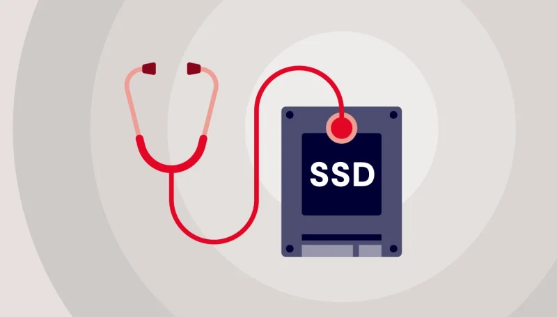 تست سلامت SSD