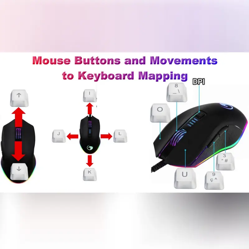 تنظیم دکمه‌های اضافی موس 