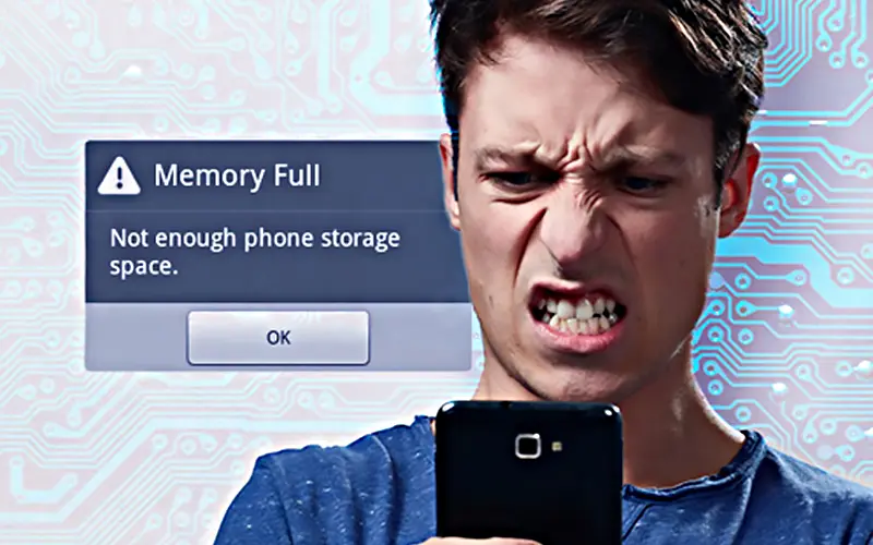 خالی کردن حافظه گوشی