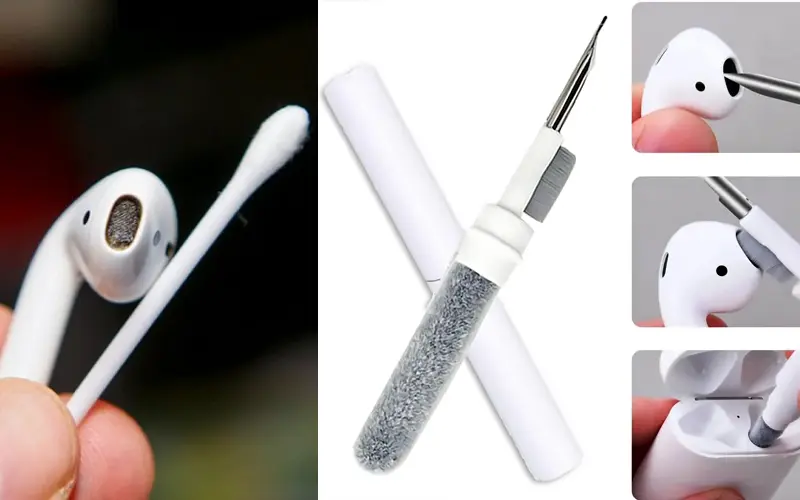 تمیز کردن هندزفری