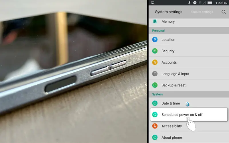 روشن كردن گوشی بدون دكمه پاور 