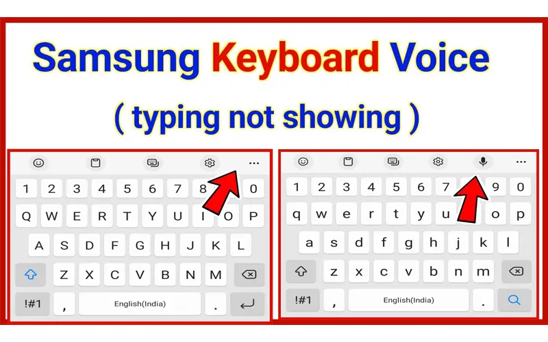 تنظیمات کیبورد سامسونگ