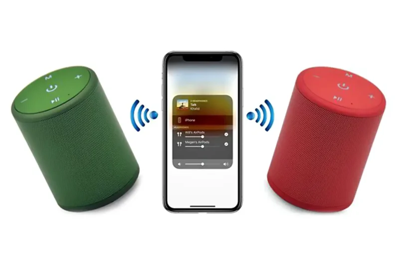 وصل شدن همزمان به دو اسپیکر