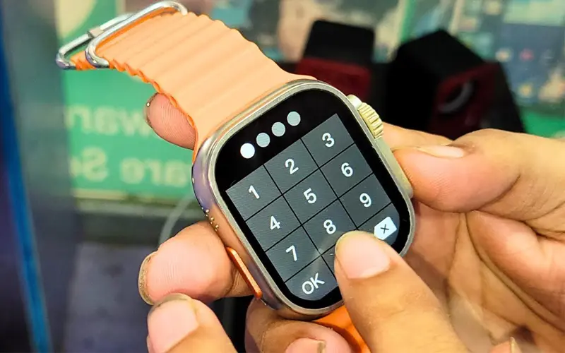 رمز ساعت هوشمند یادم رفته