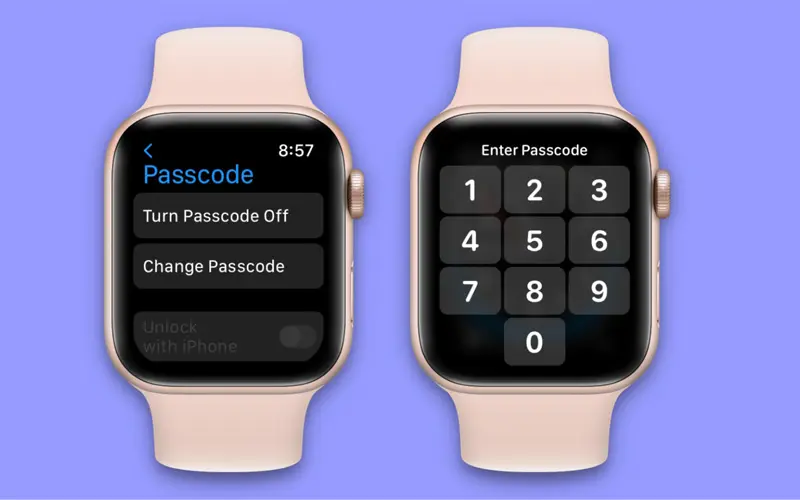رمز ساعت هوشمند یادم رفته