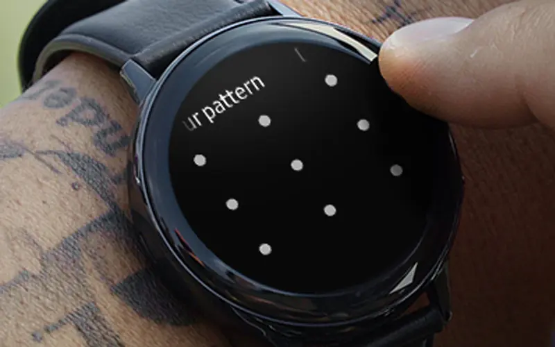 رمز ساعت هوشمند یادم رفته