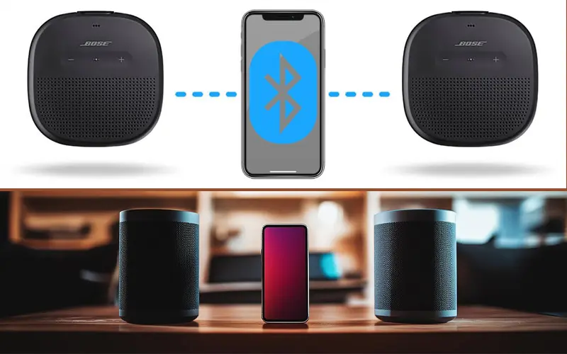 پخش همزمان از دو بلوتوث