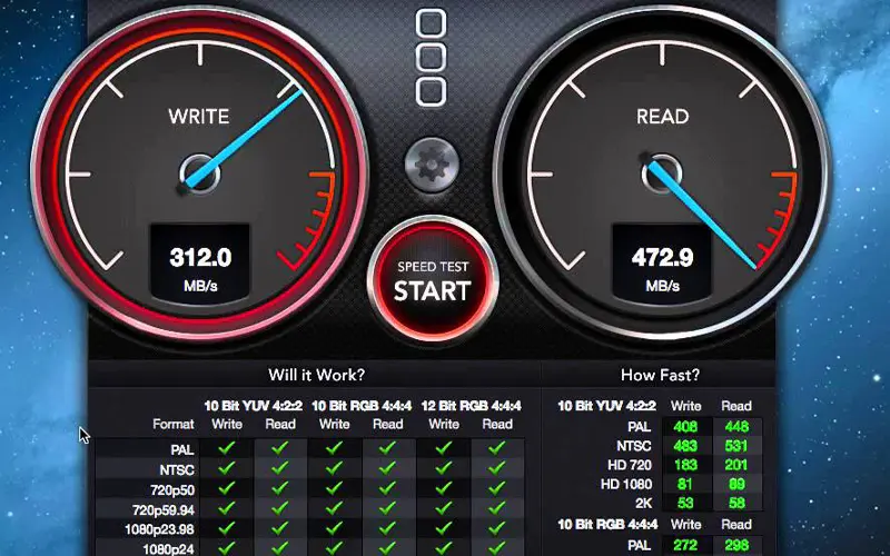 نحوه تست سرعت فلش مموری