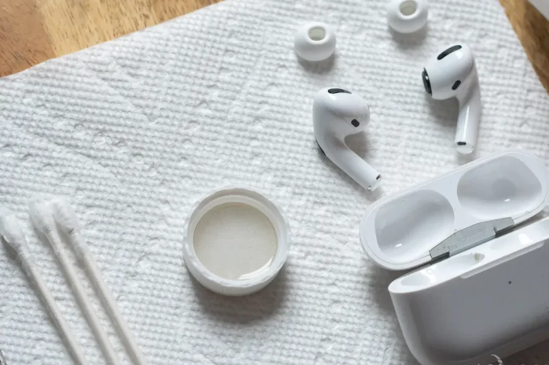 تمیز کردن ایرپاد