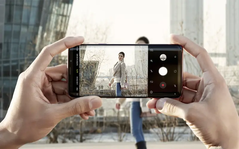 حالت آینه در گوشی سامسونگ