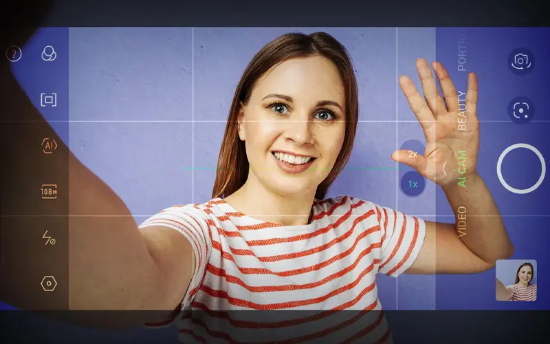 حالت آینه در گوشی سامسونگ