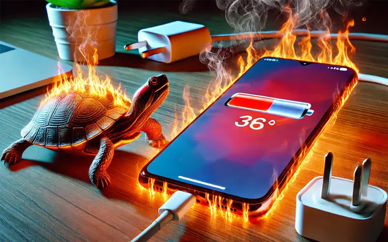 علت داغ کردن گوشی