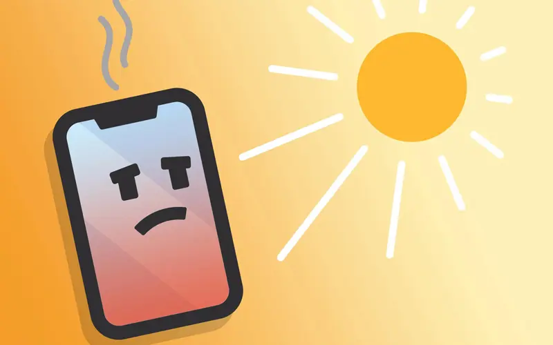 علت داغ کردن گوشی