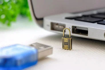 حذف رمز فلش مموری