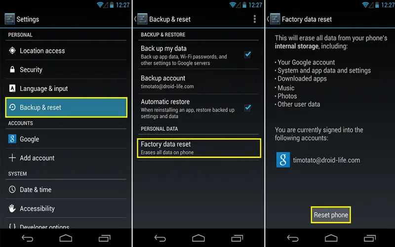 علت هنگ کردن گوشی