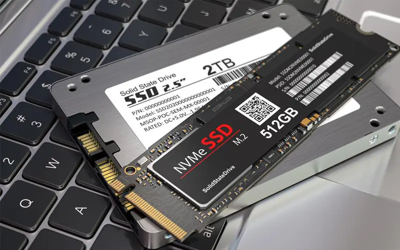 مقایسه انواع هارد ssd
