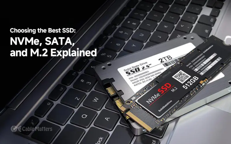 تفاوت سرعت هارد ssd با m2