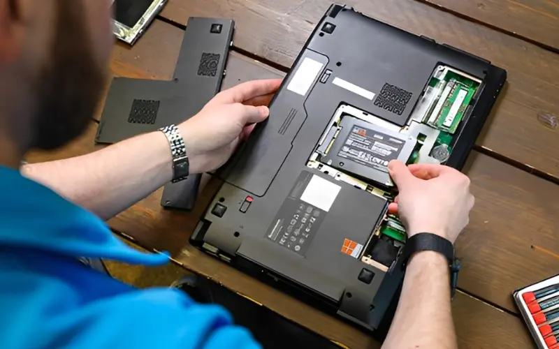 نصب ssd روی لپ‌تاپ‌ها