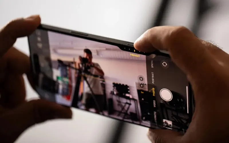 ضبط صدا در آیفون